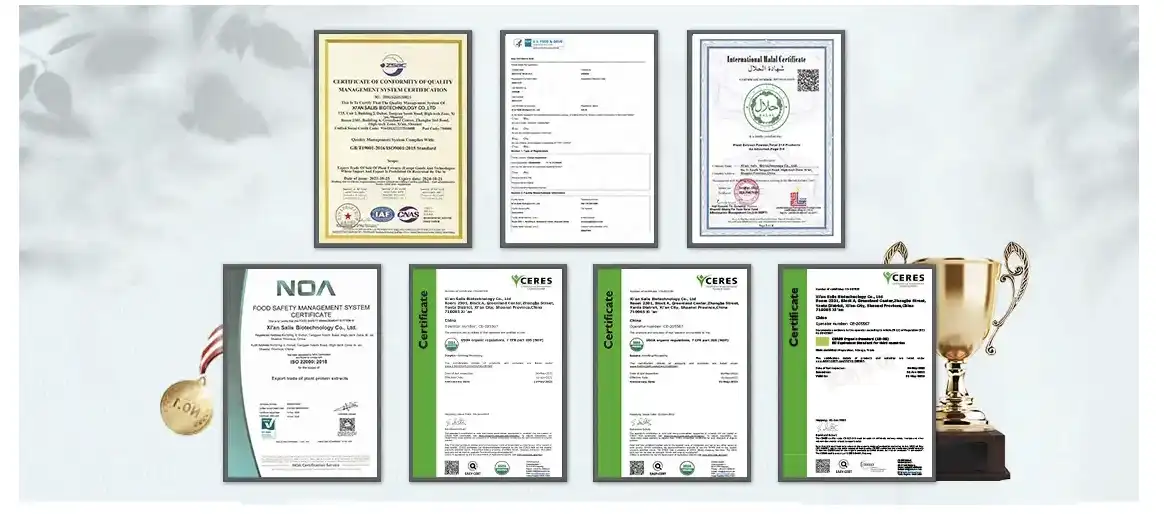 Certifications